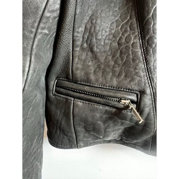 Raffaelo Leather Jacket Xl - Picture 3 of 12